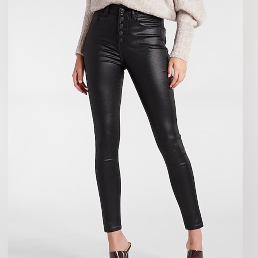 Express High-Waisted Skinny Jeans